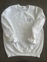 Load image into Gallery viewer, Embroidered Birth Flower Garden Sweatshirt