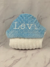 Load image into Gallery viewer, Baby Blue Bubble Bath Hoodie/Hooded Towel