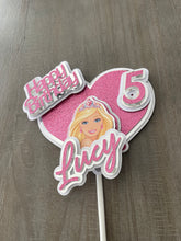 Load image into Gallery viewer, 3D Barbie Inspired Cake Topper