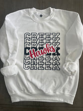 Load image into Gallery viewer, Creek Hawks Short Sleeve T-shirt, Long Sleeve T-Shirt, Crewneck Sweatshirt