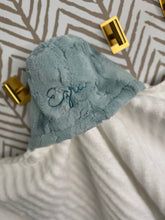 Load image into Gallery viewer, Mist Hyde with Dark Mist Embroidery Hooded Towel