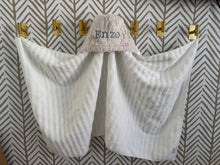 Load image into Gallery viewer, Pearl Willow Dusty Blue Embroidery Bath Hoodie/Hooded Towel