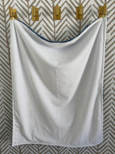 Load image into Gallery viewer, Denim Blue Oxford Flat White Back Blanket No Ruffle