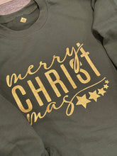 Load image into Gallery viewer, Merry CHRISTmas T-Shirt, Crewneck Sweatshirt Christmas 2023