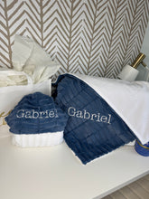 Load image into Gallery viewer, Denim Oxford No Ruffle Gift Set