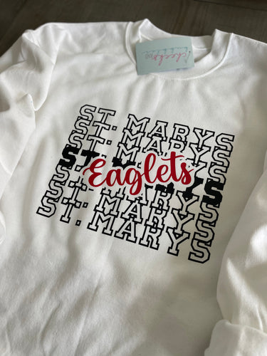 St. Marys Eaglets Short Sleeve T-shirt, Long Sleeve T-Shirt, Crewneck Sweatshirt