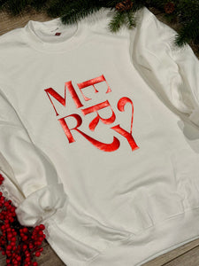 MERRY T-Shirt, Crewneck Sweatshirt Christmas 2023