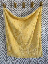 Load image into Gallery viewer, Canary Hyde with white bubble back &amp; Bow Burp Cloth Gift Set