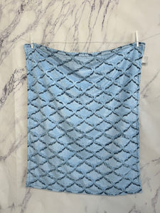 Baby Blue/Navy Lattice Gift Set 2