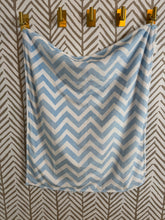 Load image into Gallery viewer, Baby Blue &amp; White Chevron Gift Set