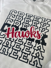 Load image into Gallery viewer, Youth Creek Hawks Short Sleeve T-shirt, Long Sleeve T-Shirt, Crewneck Sweatshirt