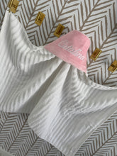 Load image into Gallery viewer, Flat Pink Bath Hoodie/Hooded Towel