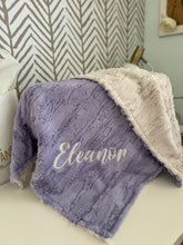 Load image into Gallery viewer, Lavender &amp; Pearl Willow Blanket