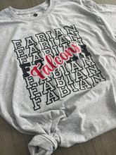 Load image into Gallery viewer, Fabian Falcons Heather Gray Short Sleeve T-shirt, Long Sleeve T-Shirt, Crewneck Sweatshirt