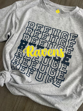 Load image into Gallery viewer, Refuge Ravens Heather Gray Short Sleeve T-shirt, Long Sleeve T-Shirt, Crewneck Sweatshirt