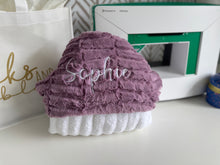 Load image into Gallery viewer, Mauve Oxford Bath Hoodie/Hooded Towel