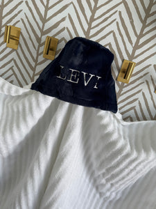 Navy Hyde Bath Hoodie/Hooded Towel