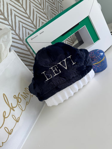 Navy Hyde Bath Hoodie/Hooded Towel
