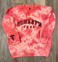 Load image into Gallery viewer, Hand Dyed Red St. Mary&#39;s Sweatshirt
