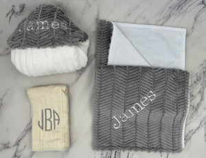 Gray Ziggy No Ruffle Gift Set