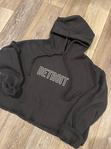 Cropped Detroit Hoodie
