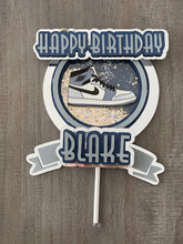 Load image into Gallery viewer, Sneaker Inspired Shaker Cake Topper