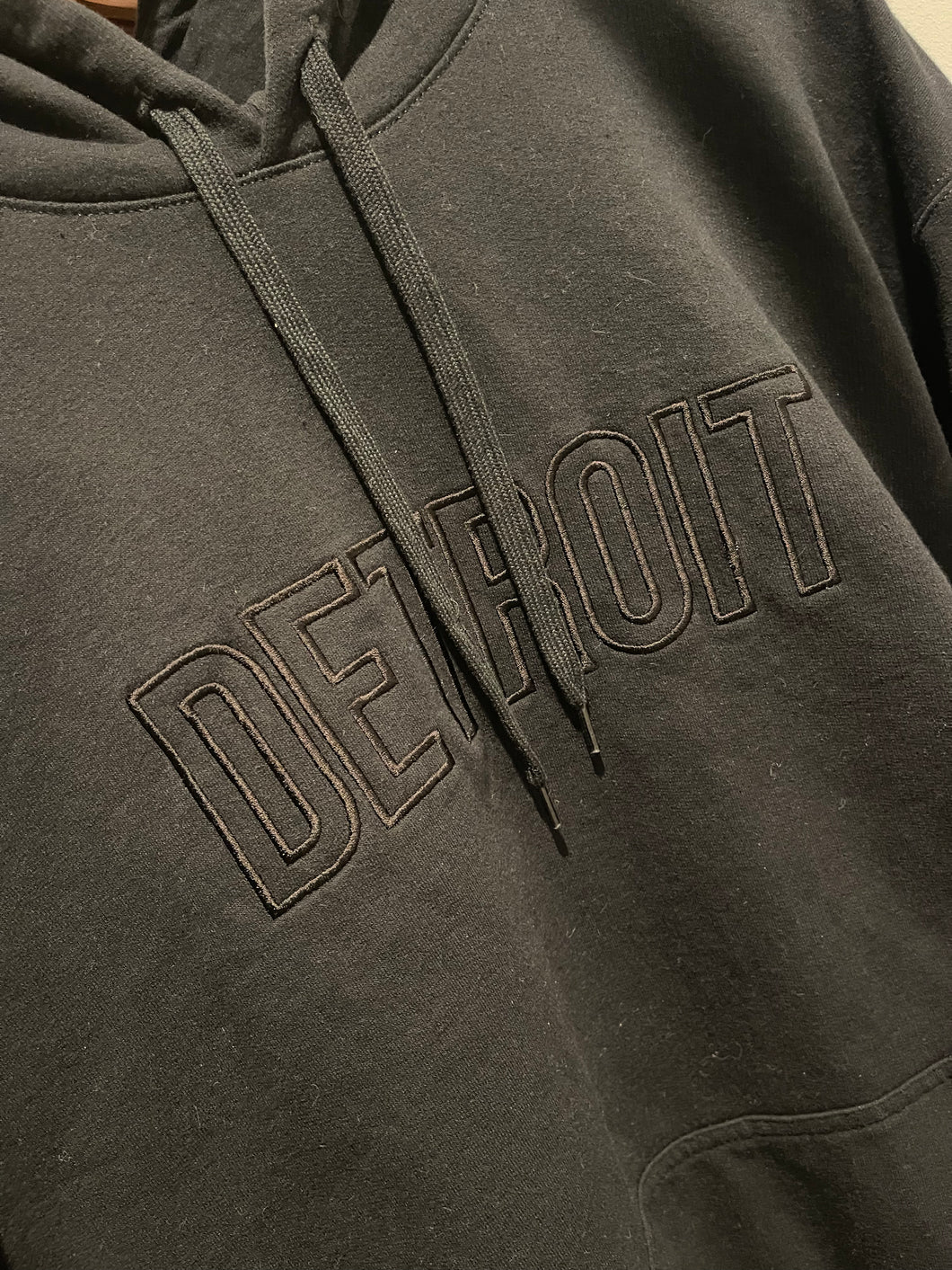 Detroit Embroidered Hooded Sweatshirt