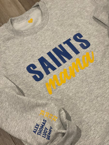Saints Mama Crew Neck Sweatshirt