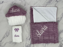 Load image into Gallery viewer, Mauve Oxford No Ruffle Gift Set