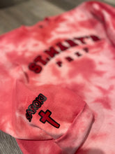 Load image into Gallery viewer, Hand Dyed Red St. Mary&#39;s Sweatshirt