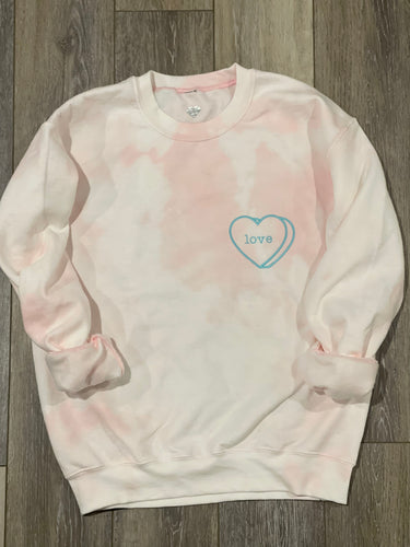 Youth Conversation Heart Sweatshirt