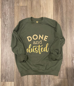 Done & Dusted Adult Crewneck