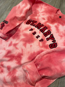Hand Dyed Red St. Mary's Sweatshirt